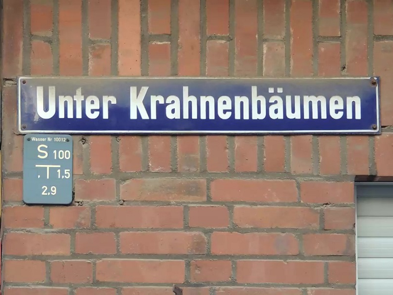 Die Straße Unter Krahnenbäumen