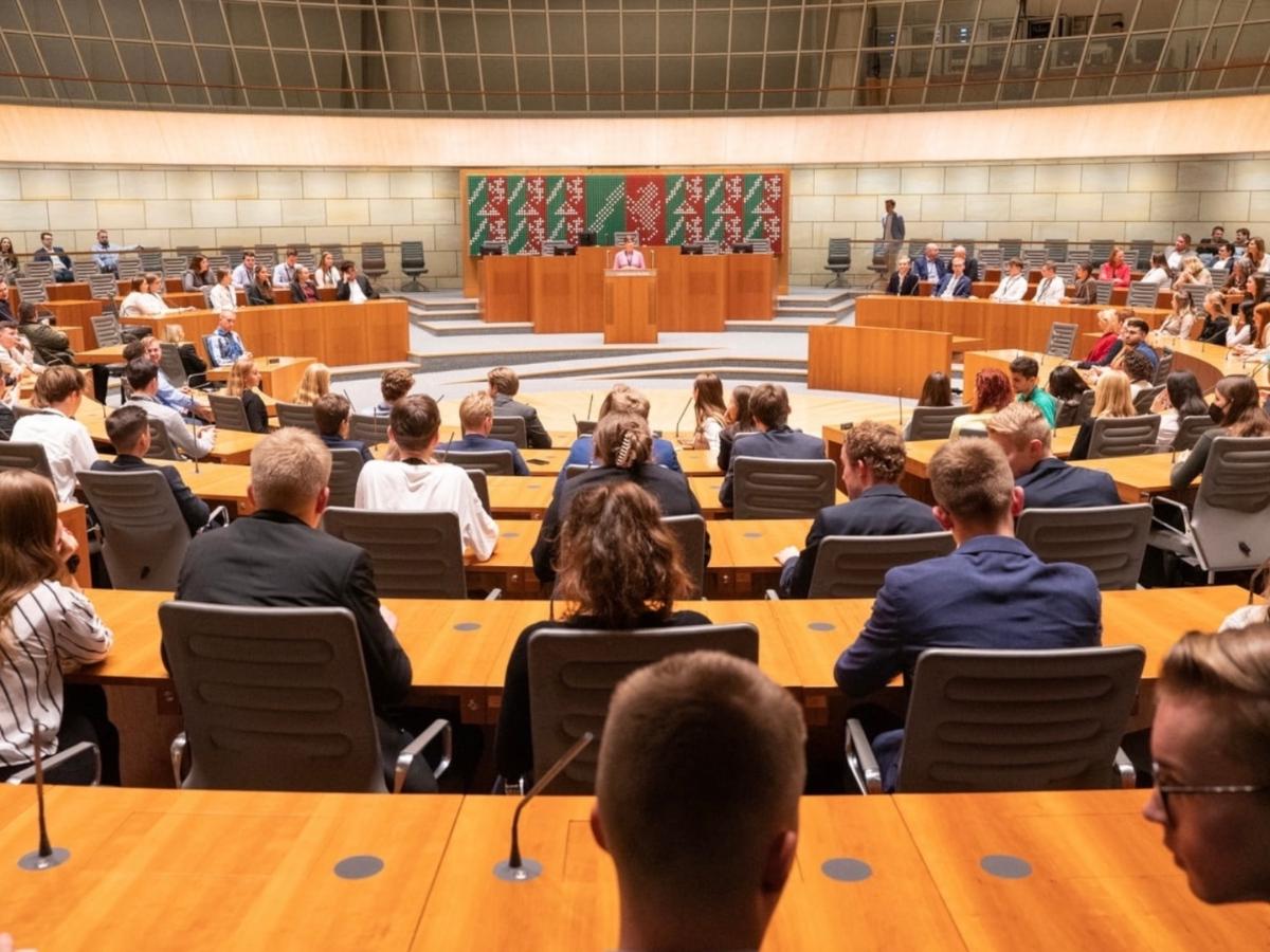 Teilnahme am Jugendlandtag