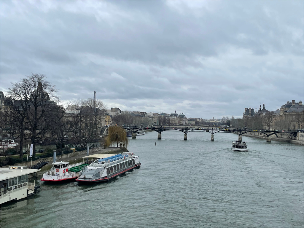Blick auf die Seine