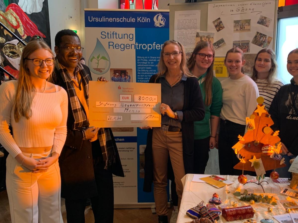 Newsletter von unserem Patenprojekt Stiftung Regentropfen