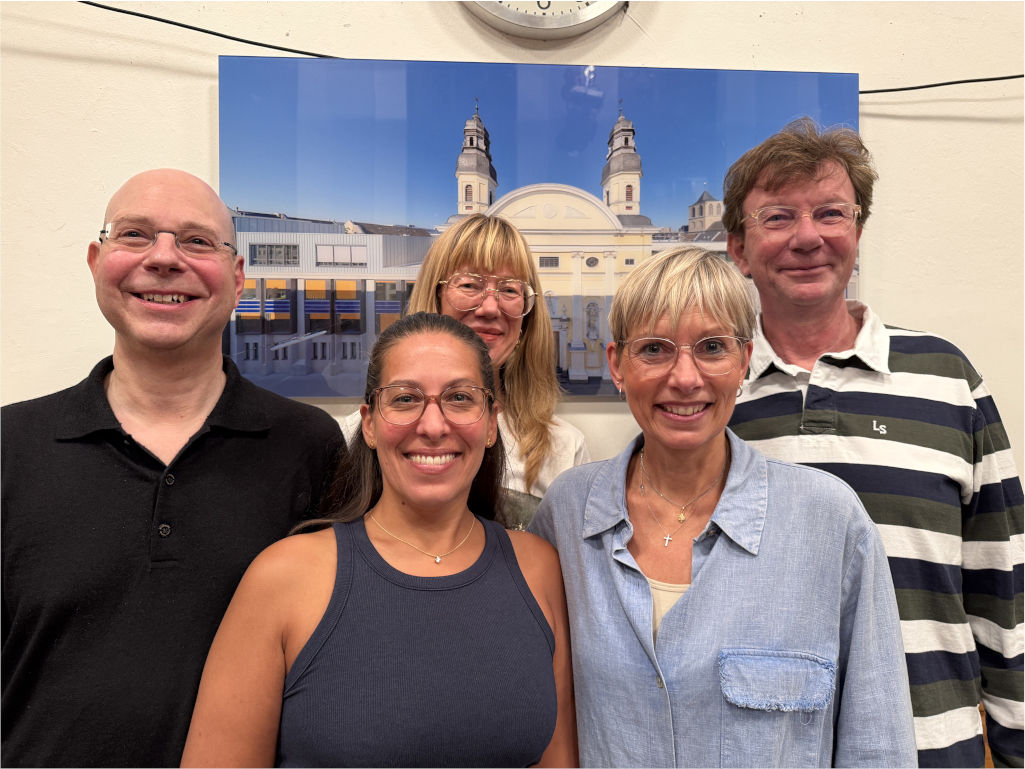 Herr Dr. Schmid, Frau Lewandowski, Frau Ahrweiler, Frau Vondey und Herr Brüning, (v.l.n.r.)